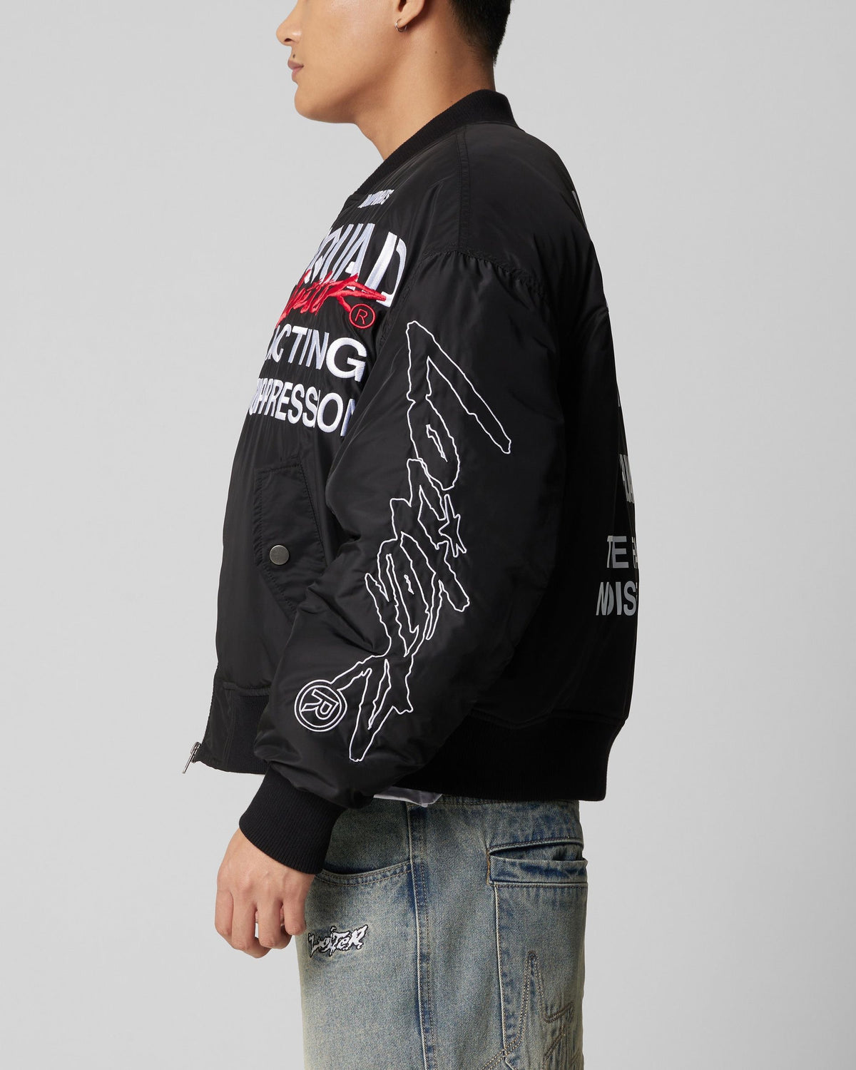 RIOT SQUAD BOMBER JACKET LOITER