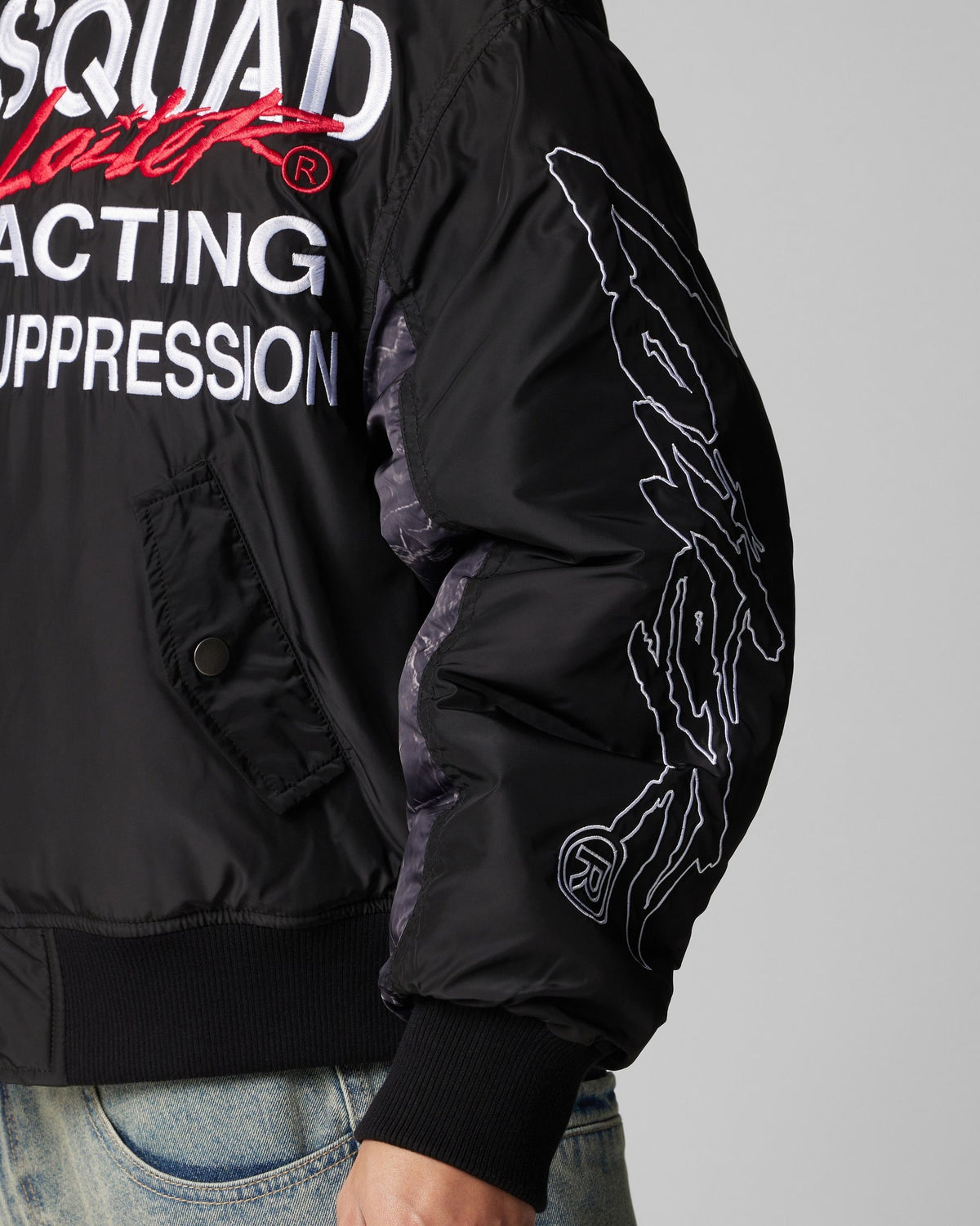 RIOT SQUAD BOMBER JACKET LOITER