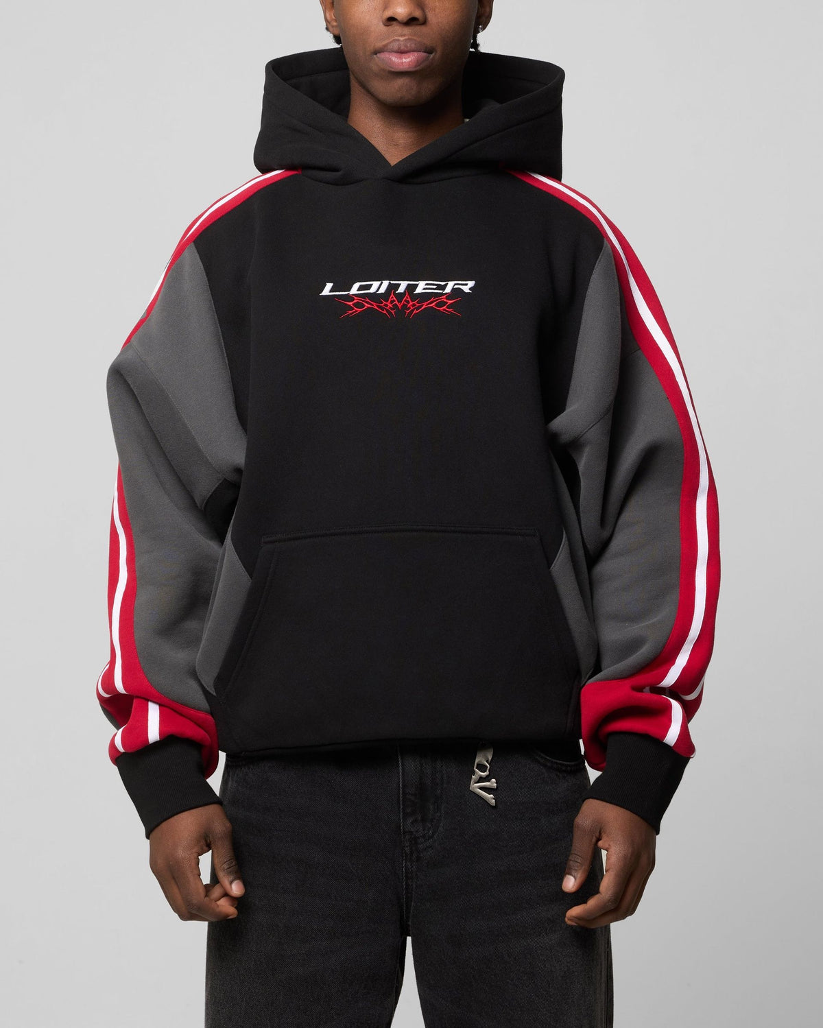 HUNTER PATCHWORK HOODIE LOITER