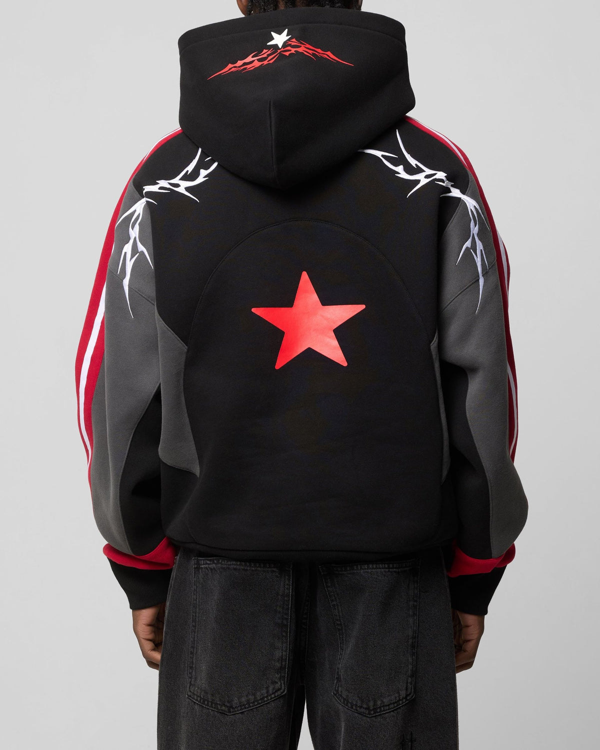 HUNTER PATCHWORK HOODIE LOITER