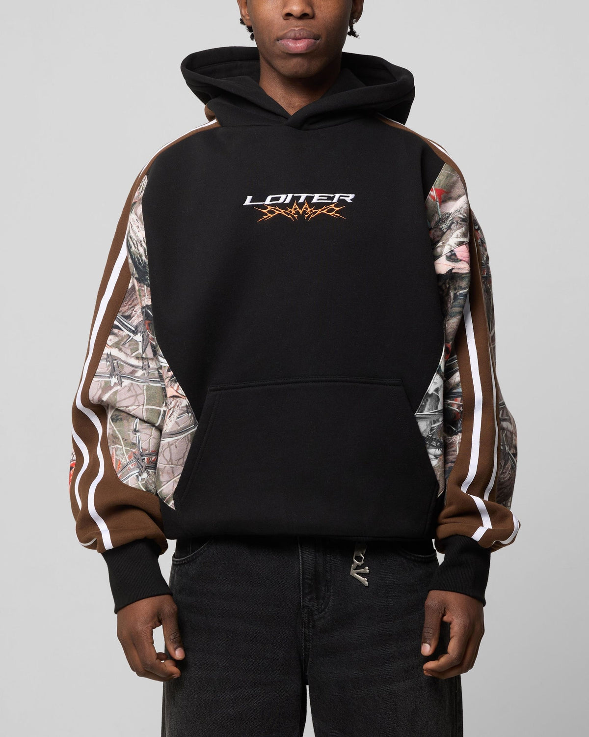 HUNTER PATCHWORK HOODIE LOITER