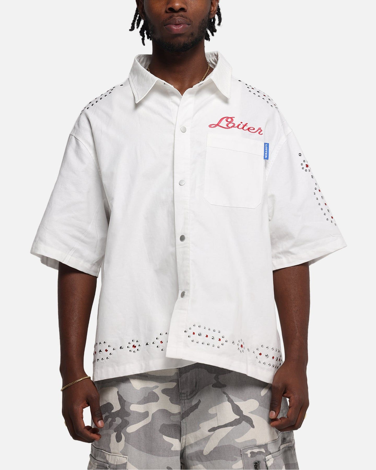 WESTERN BUTTON UP SHIRT LOITER