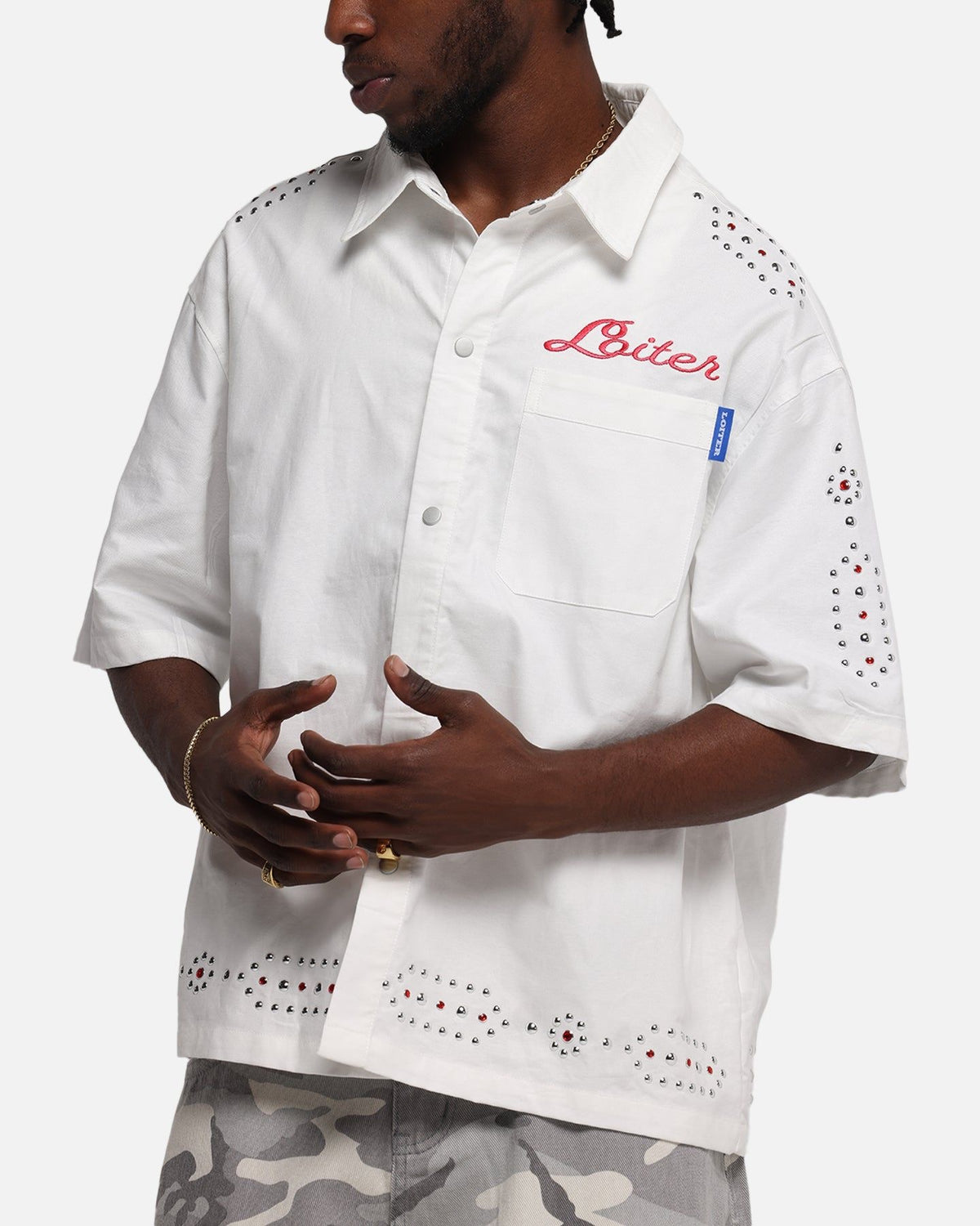 WESTERN BUTTON UP SHIRT LOITER