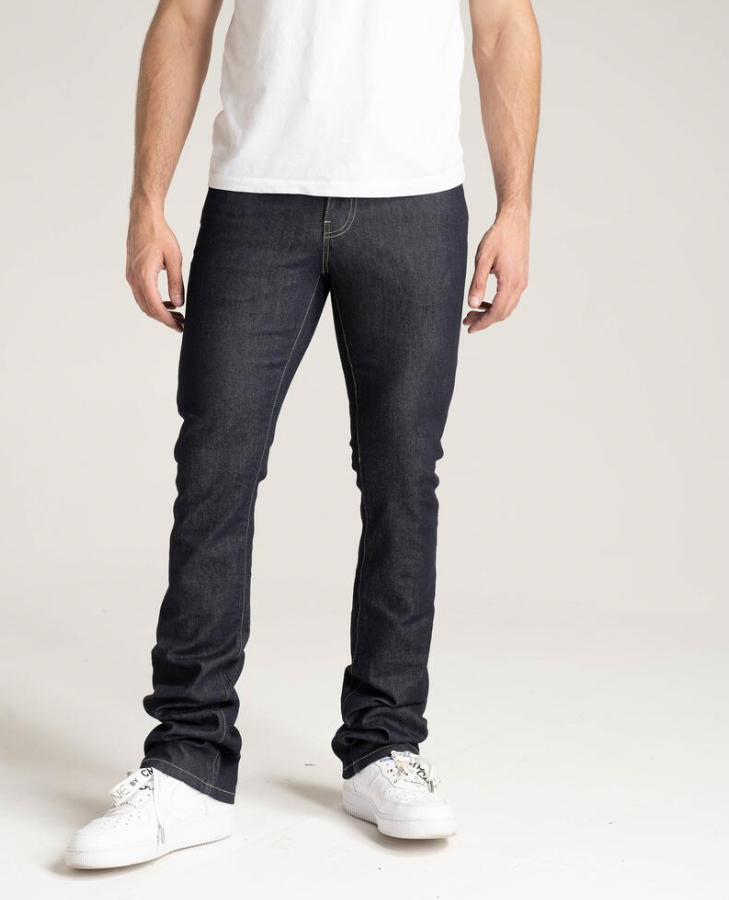 RAW STRETCH STACK DENIM TAKER