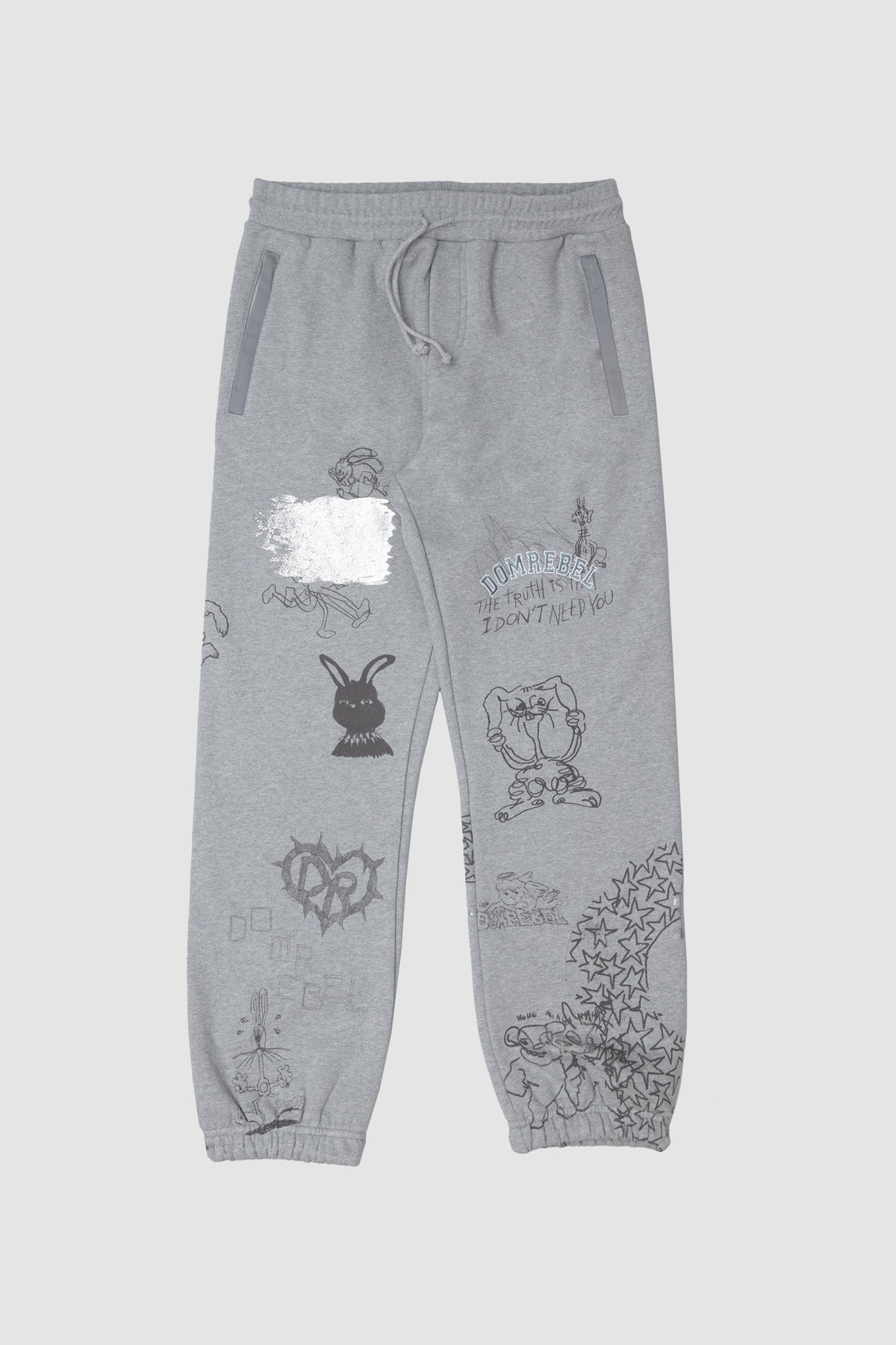 COLLEGE SWEATPANTS DOMREBEL