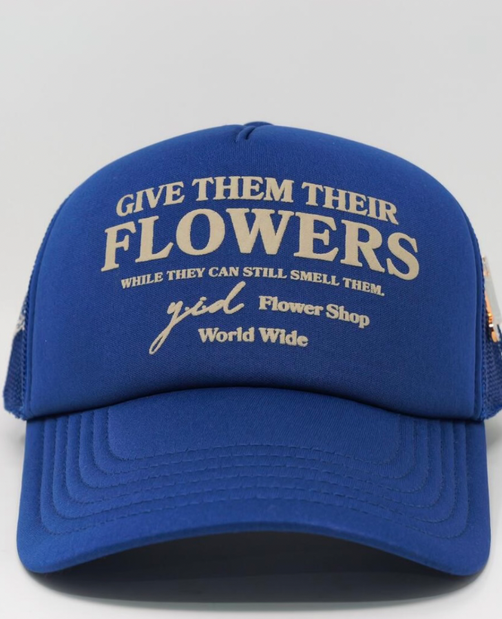 FLOWER SHOP TRUCKER HAT Y.I.D