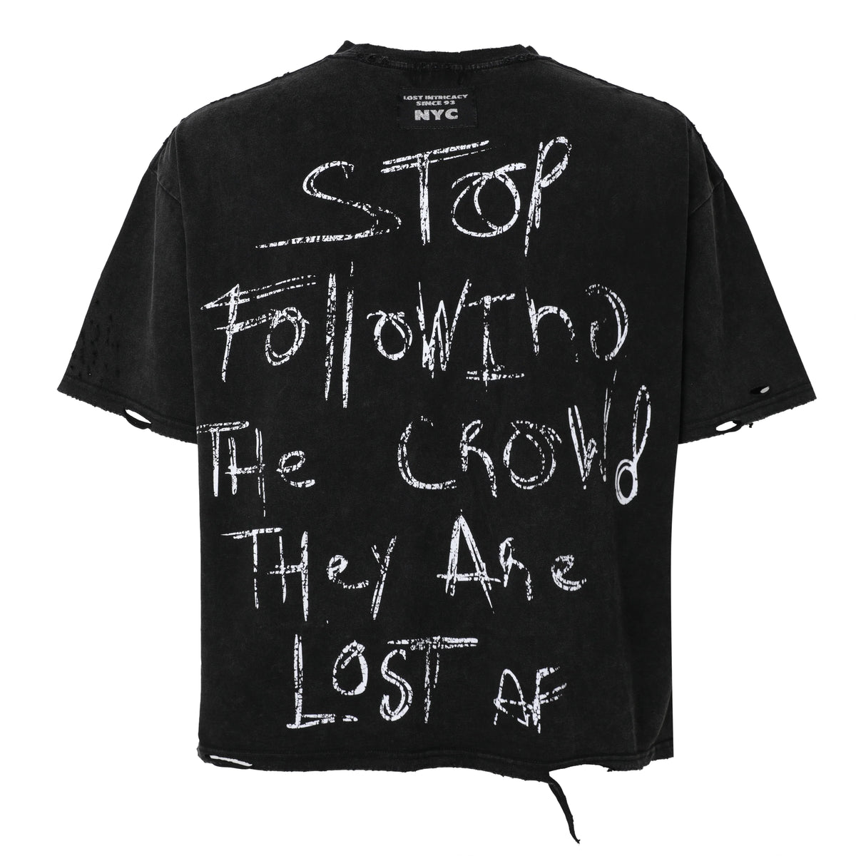 Lost Lisa Cropped Fit  T-Shirt
