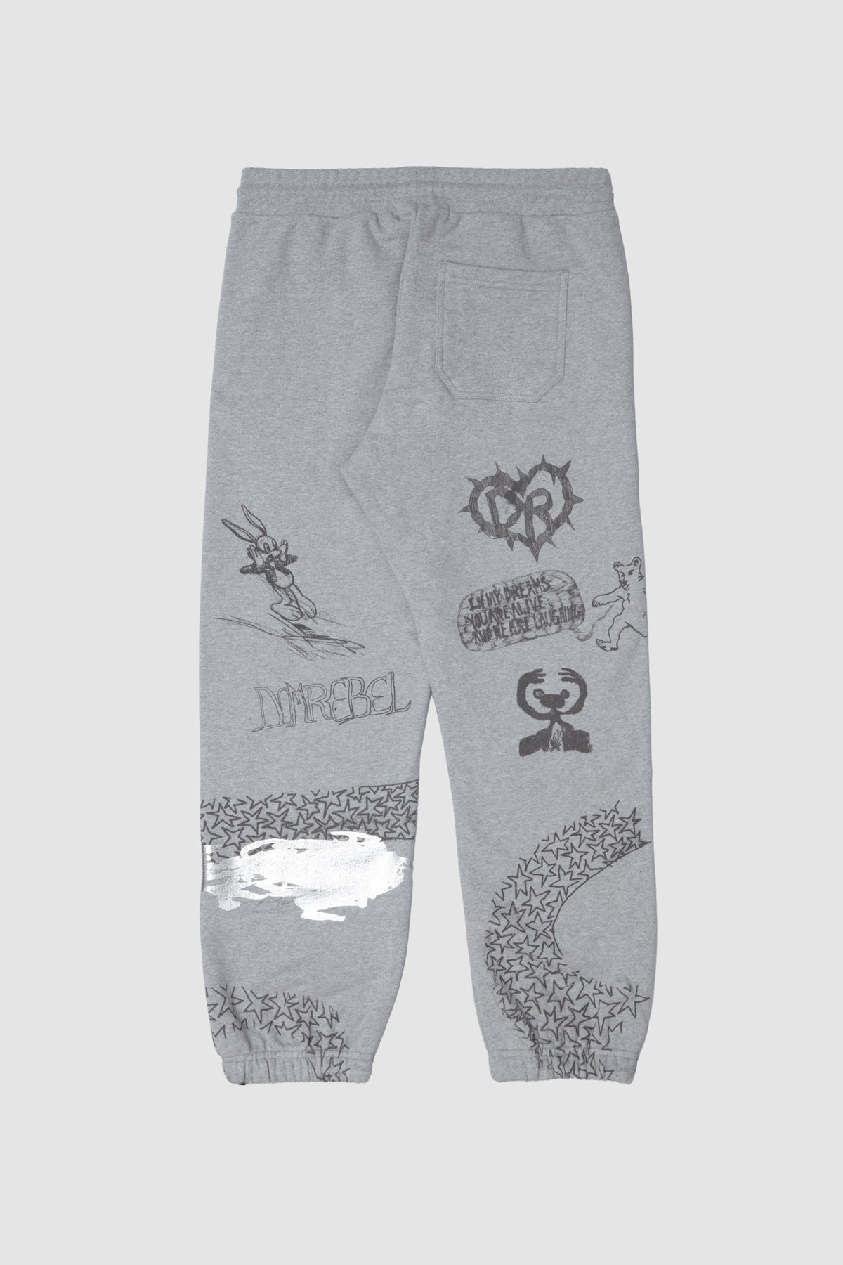 COLLEGE SWEATPANTS DOMREBEL