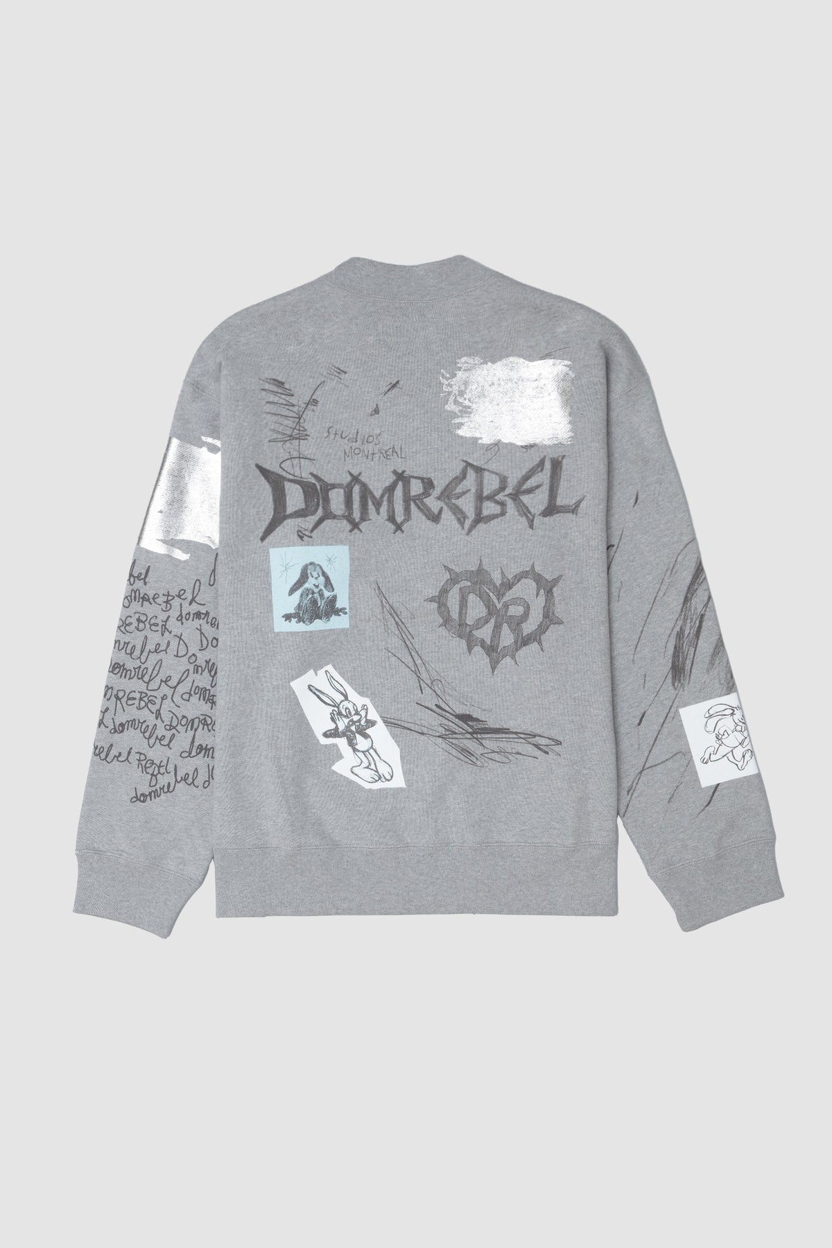 COLLEGE SWEATSHIRT DOMREBEL
