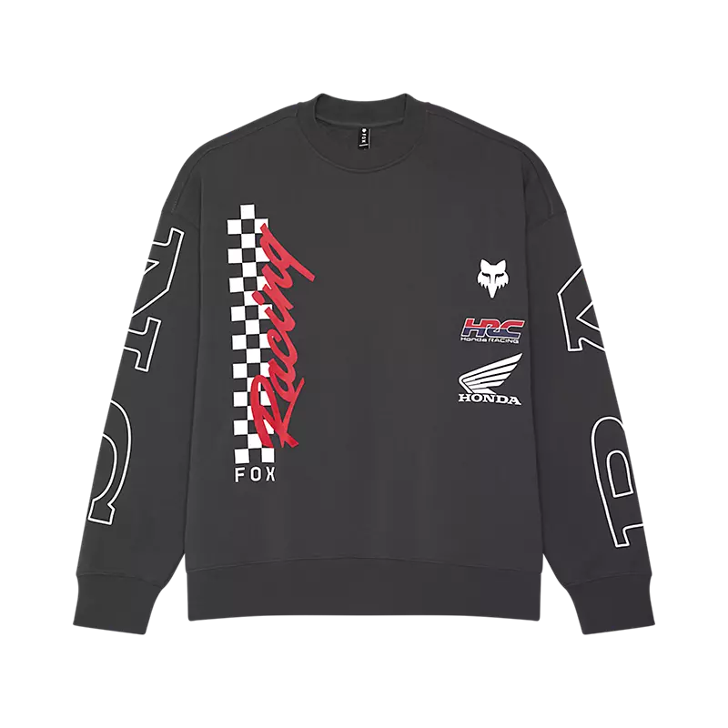 HONDA OVERSIZED CREWNECK FOX RACING