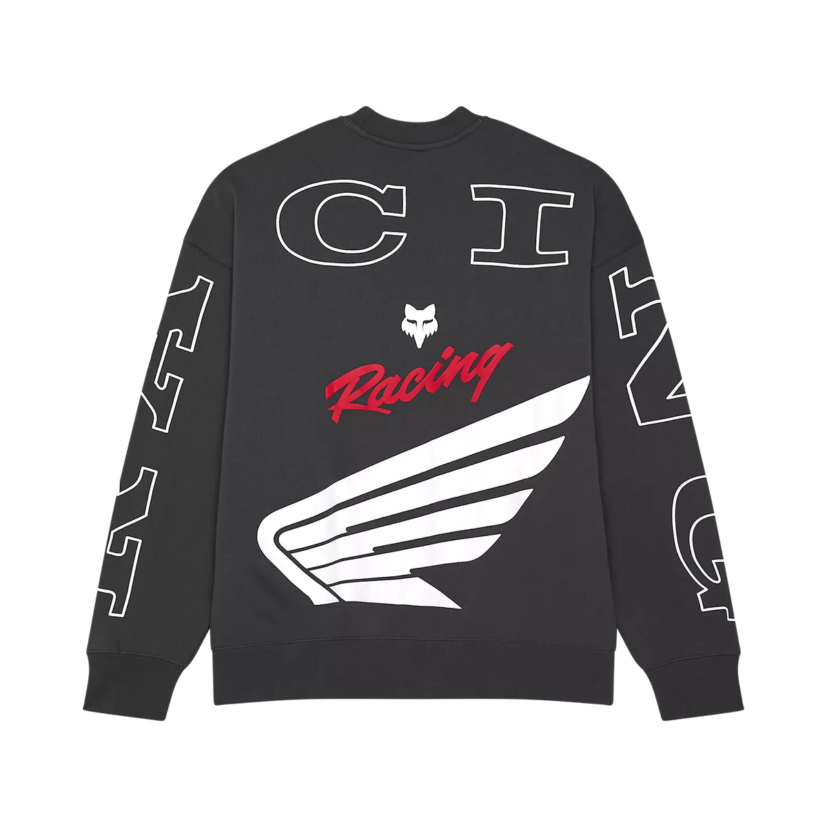 HONDA OVERSIZED CREWNECK FOX RACING