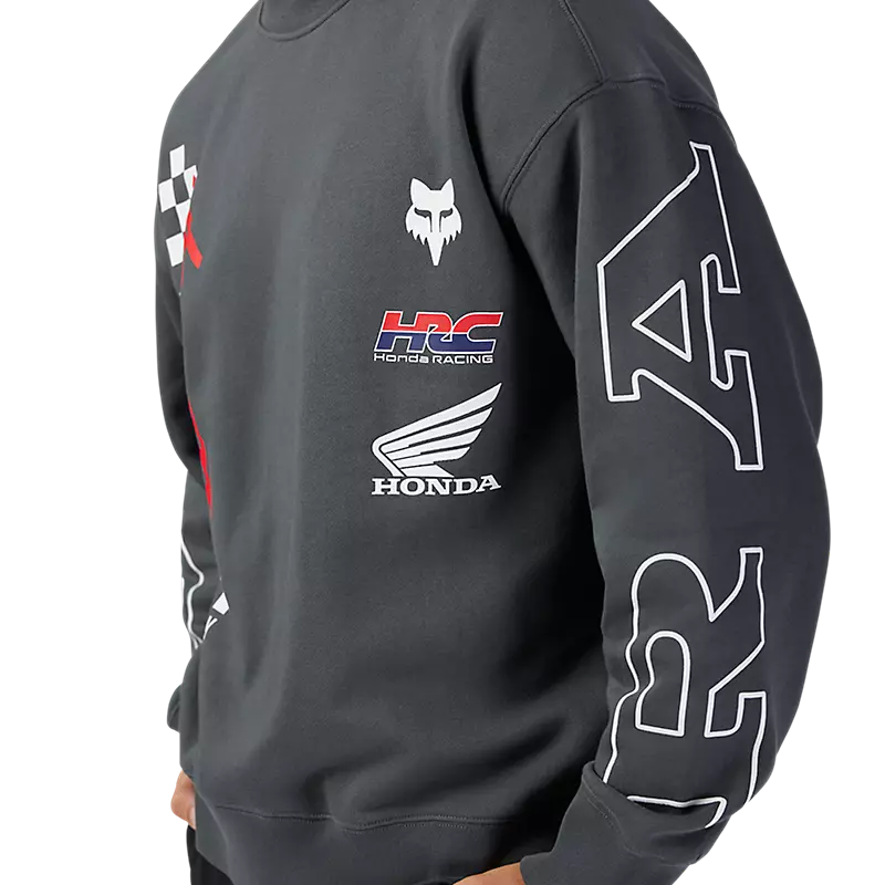 HONDA OVERSIZED CREWNECK FOX RACING