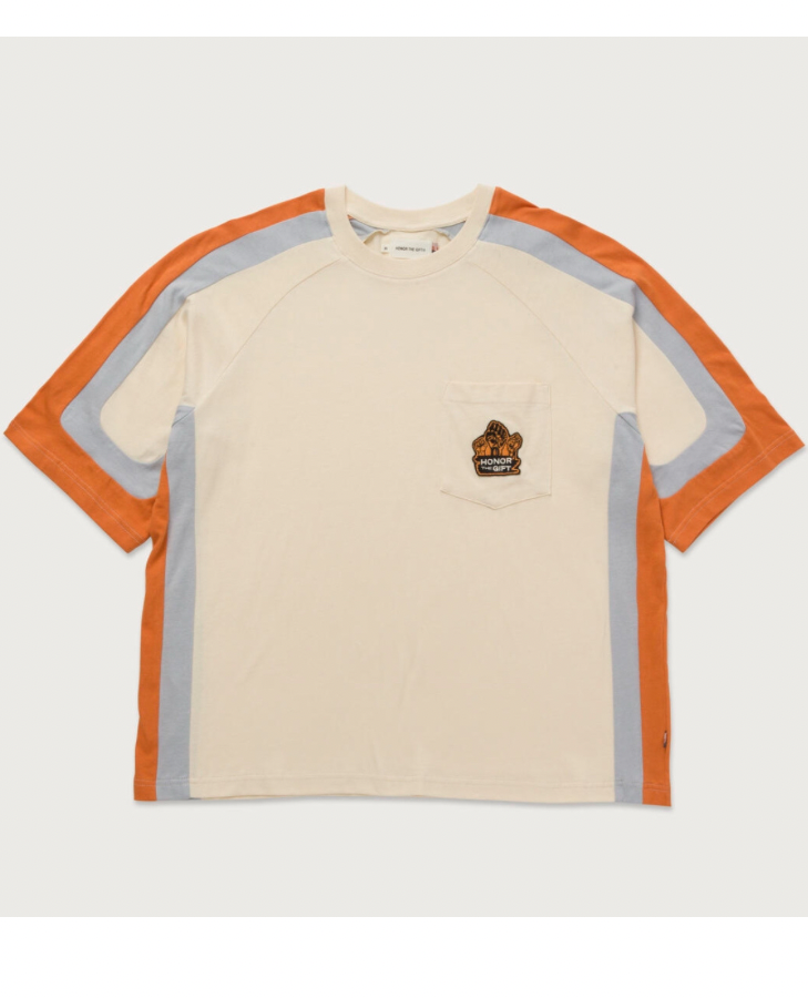 SS PANEL POCKET TEE HTG