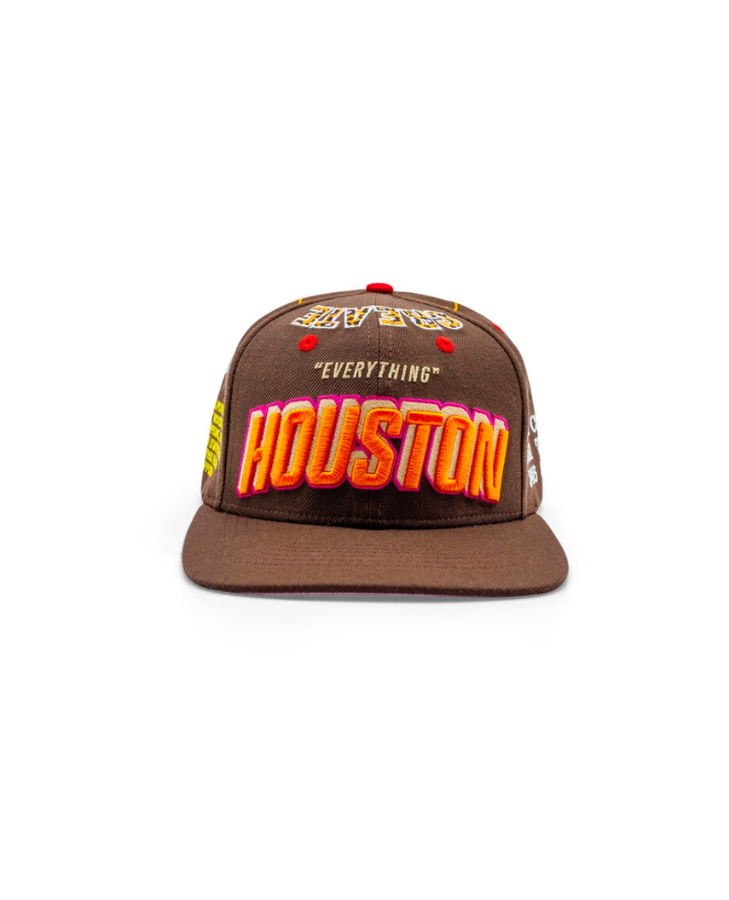 HOUSTON EVERYTHING SNAPBACK MOUR CAP