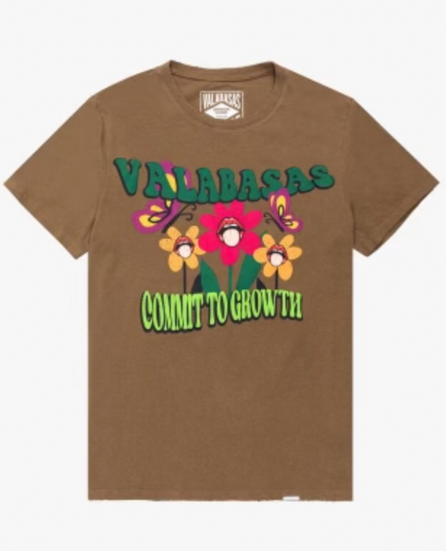 WILD FLOWER TEE VALABASAS