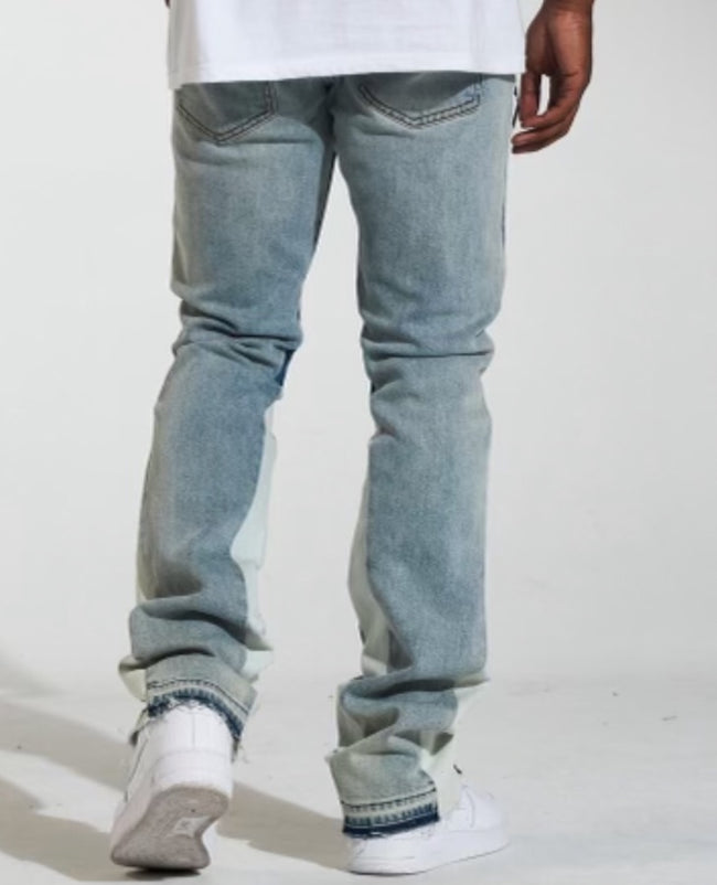 ARCH STACKED JEAN CRYSP DENIM