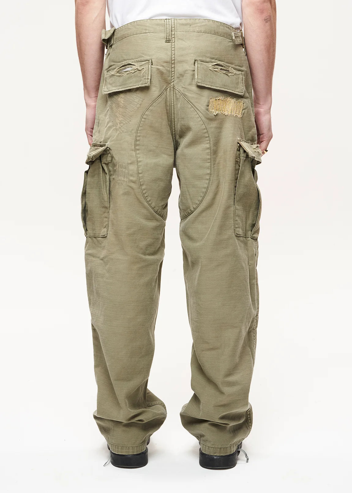 CARGO TROUSER - MIDORI GOLD LEAF REPAIR