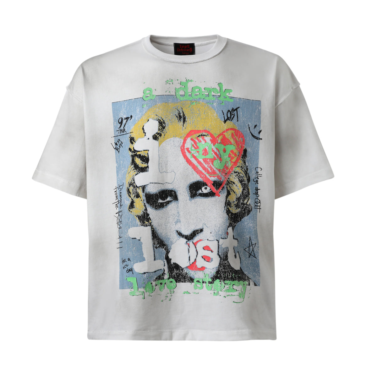 RETRO RIOT TEE LOST INTRICACY