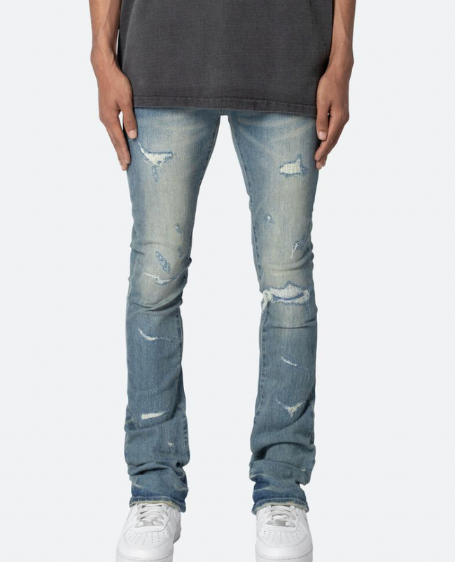 CONVERTIBLE SKINNY DENIM MNML