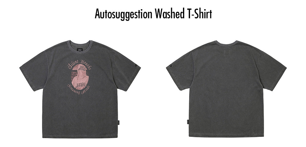 AUTOSUGGESTION WASHED TEE AJOBAJO