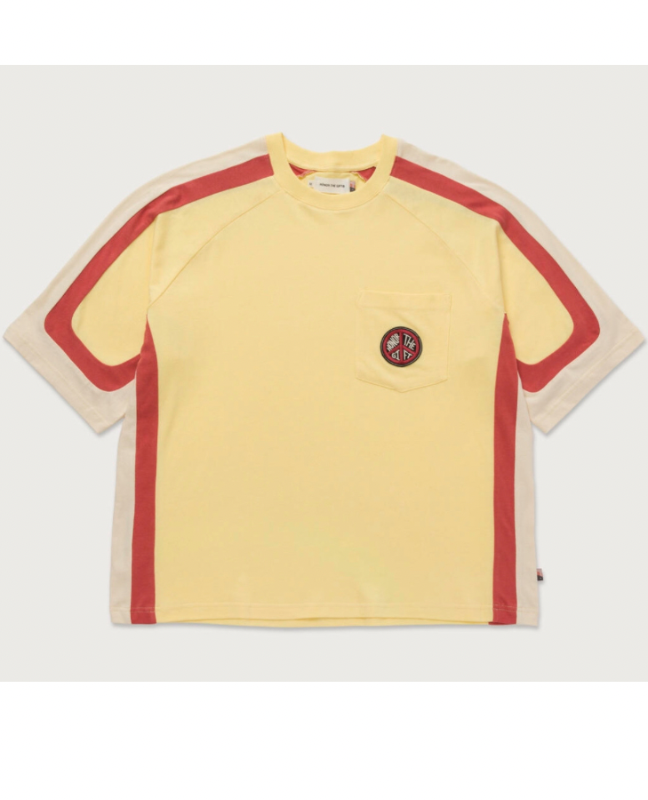 SS PANEL POCKET TEE HTG