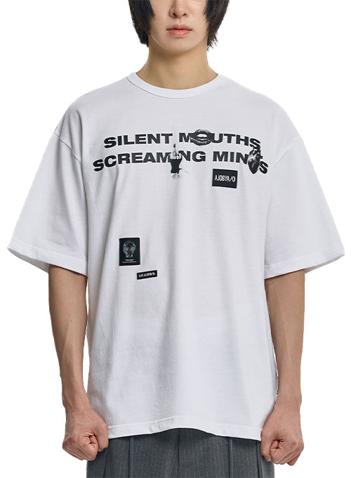 SMSM SLOGAN TEE AJOBYAJO