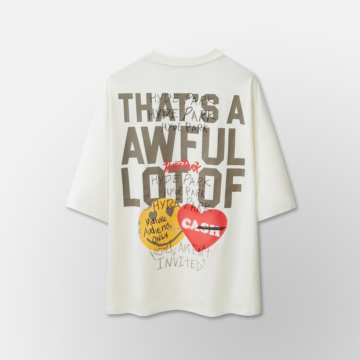ALOCS STICKERED UP TEE HYDE PARK