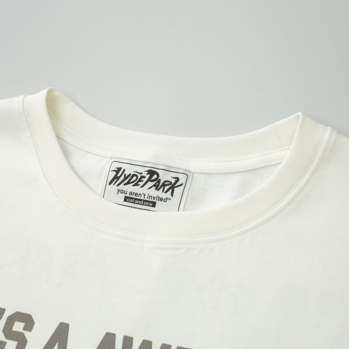 ALOCS STICKERED UP TEE HYDE PARK