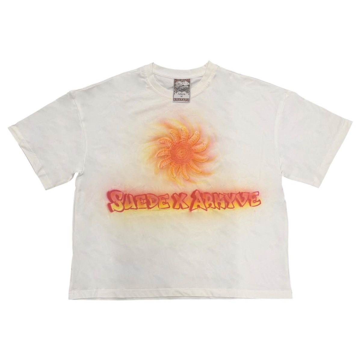 ARKYVE X SUEDE SUN PATCH TEE