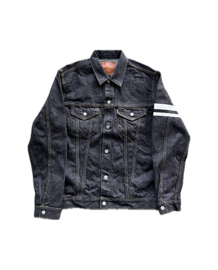 MENS DENIM JACKET WOVEN 3105SP MOMOTARO