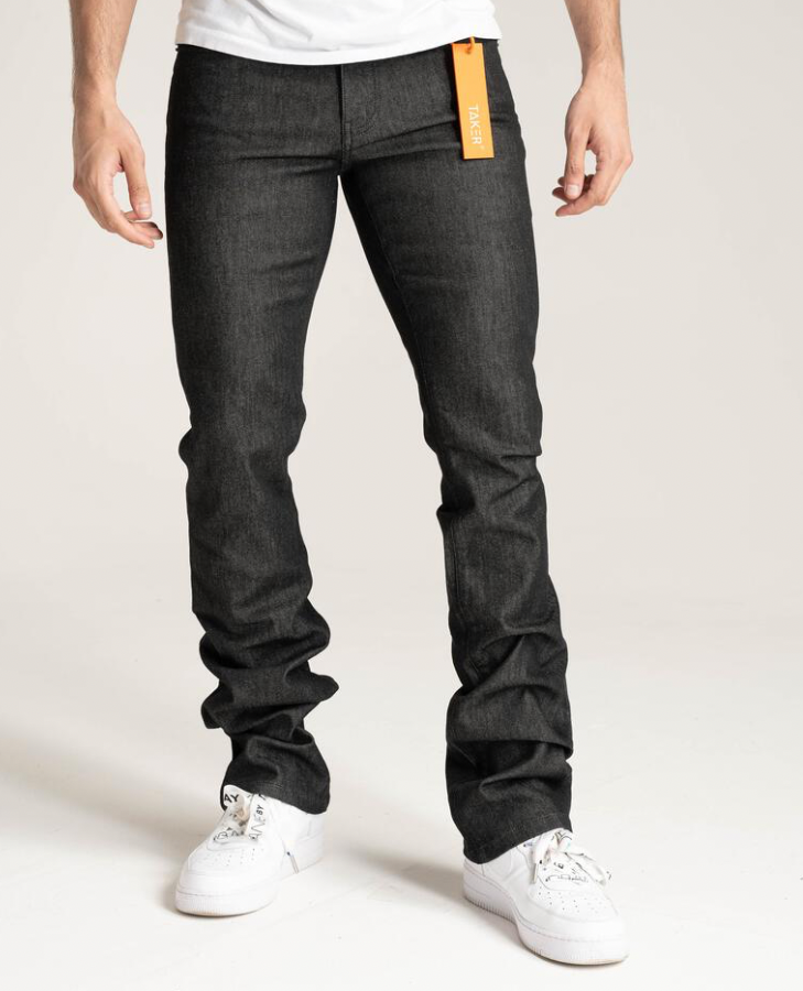 RAW STRETCH STACK DENIM TAKER