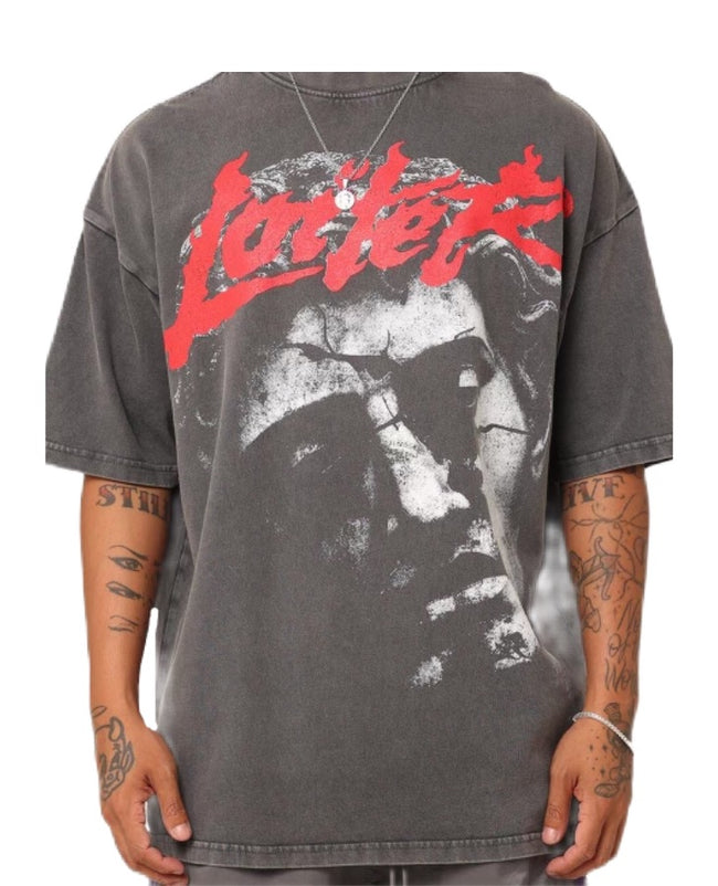 SEARCH AND DESTROY OVERSIZED TEE LOITER