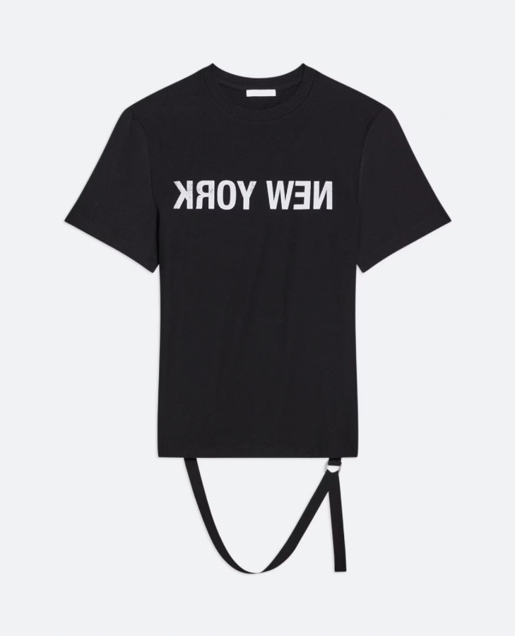 NY BELT TEE HELMUT LANG O06HM512