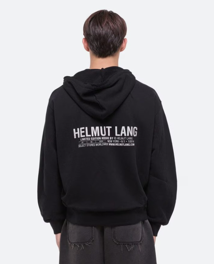 REVERSE NY HOODIE HELMUT LANG O07HM501