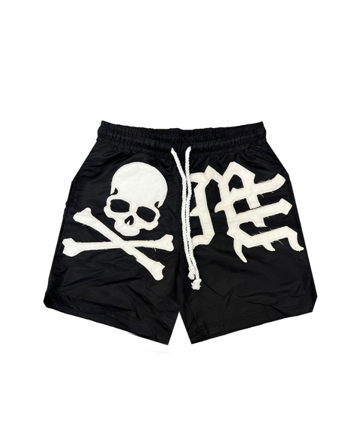 SKULL SHORTS MIXED EMOTION