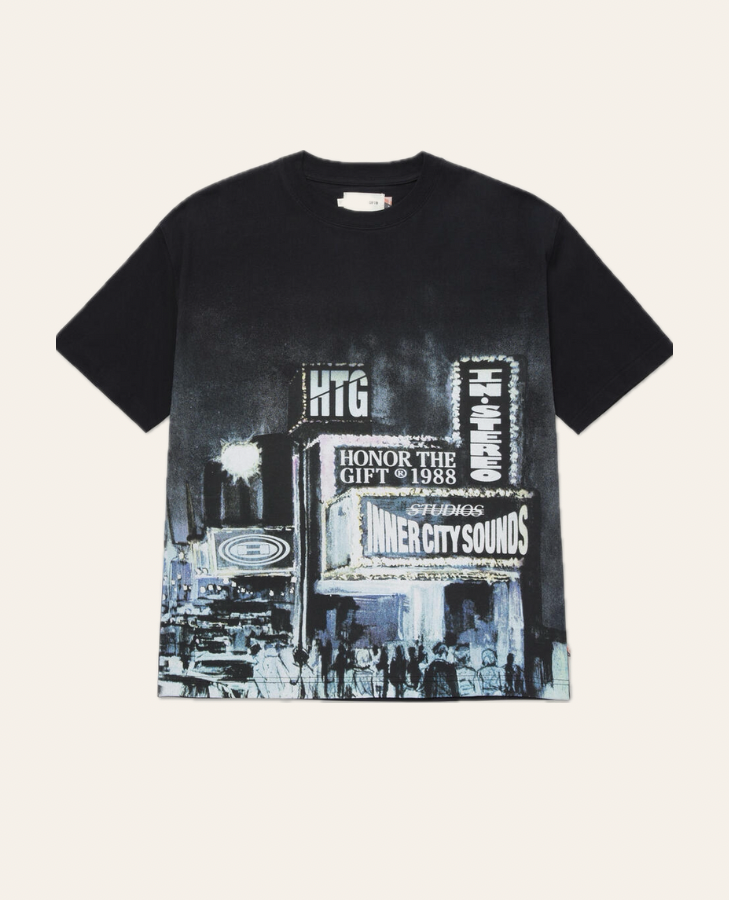 FALL CITY LIGHTS TEE H.T.G