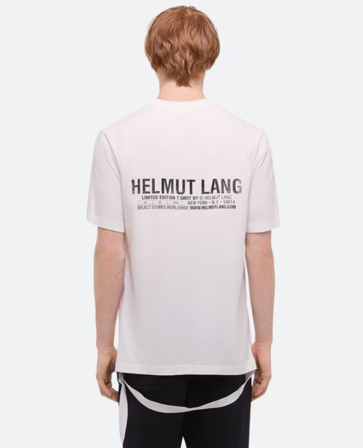 NY BELT TEE HELMUT LANG O06HM512