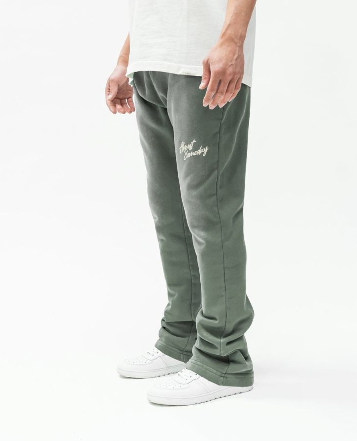SIGNATURE SUN FADED FLARE SWEATPANT ALMOST SOMEDAY
