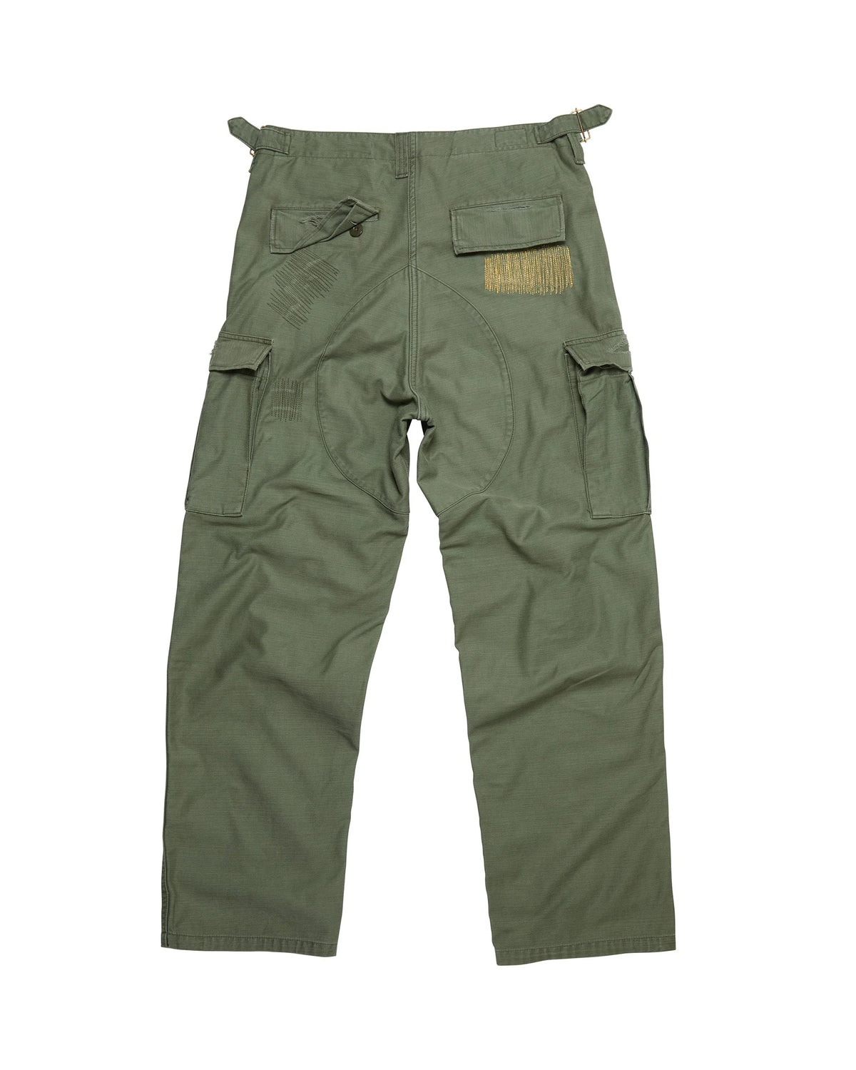 CARGO TROUSER - MIDORI GOLD LEAF REPAIR