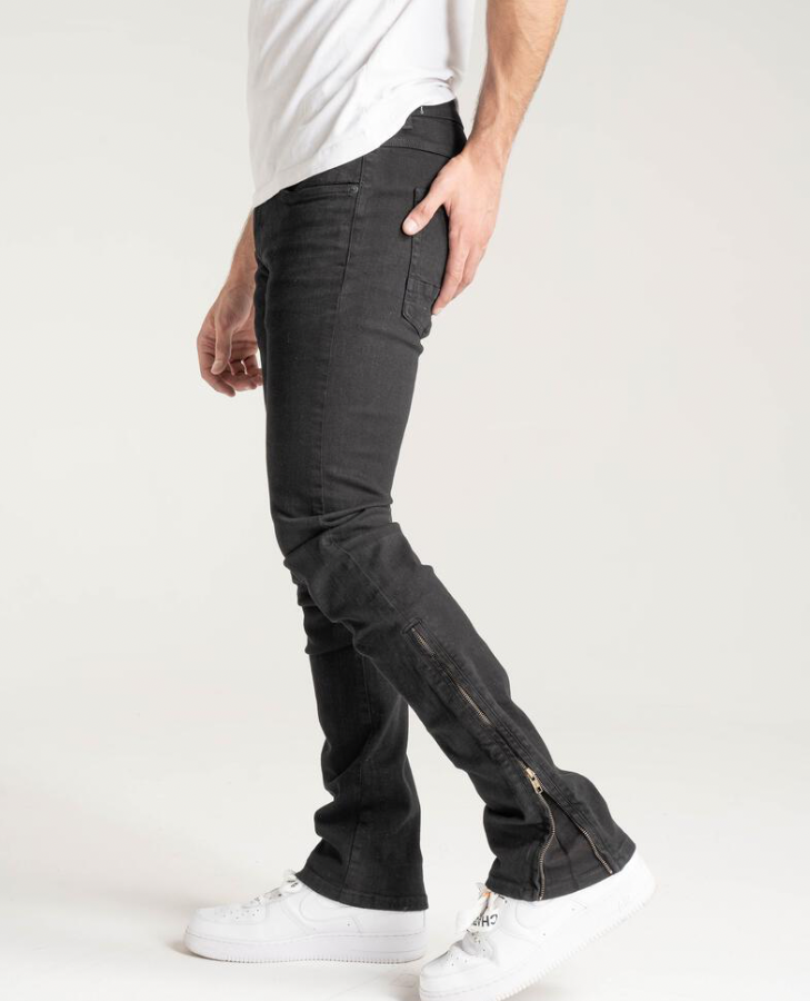RAW STRETCH STACK DENIM TAKER