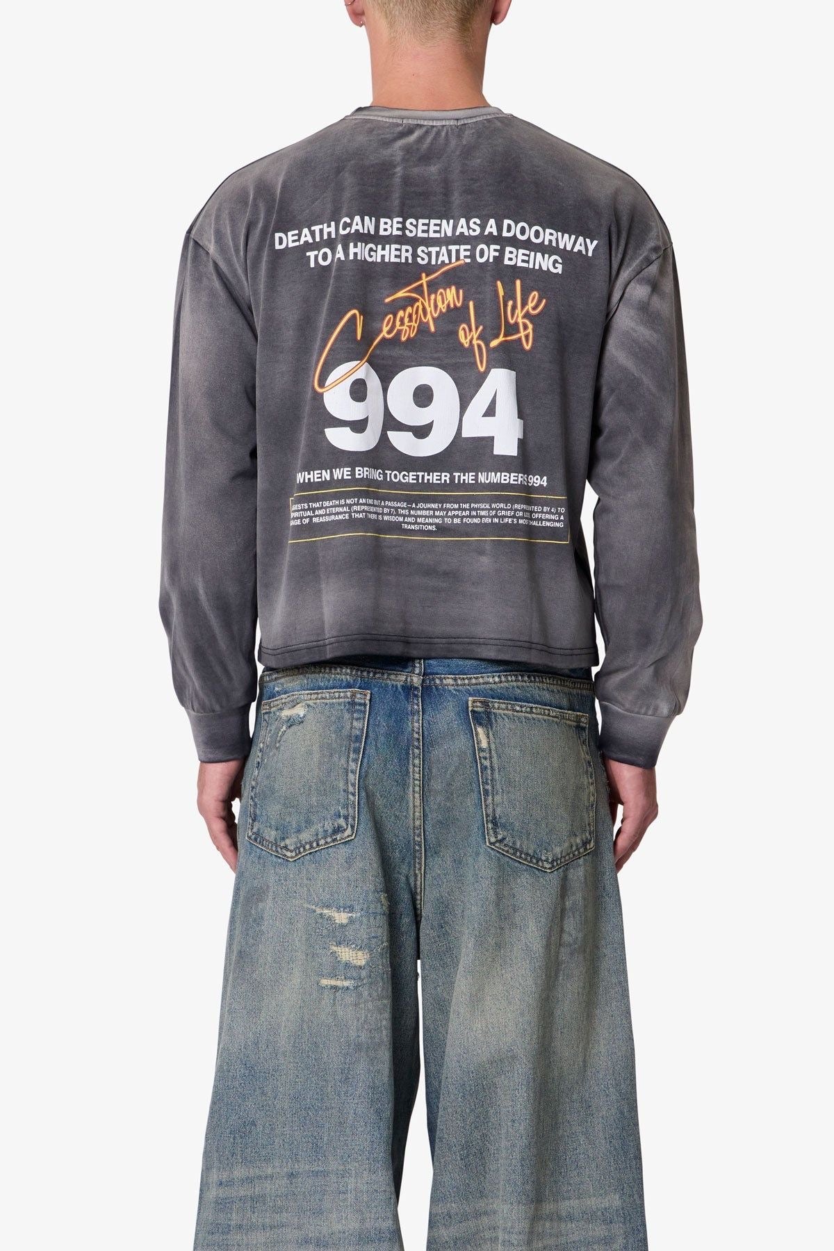 CESSATION OF LIFE L/S TEE MNML