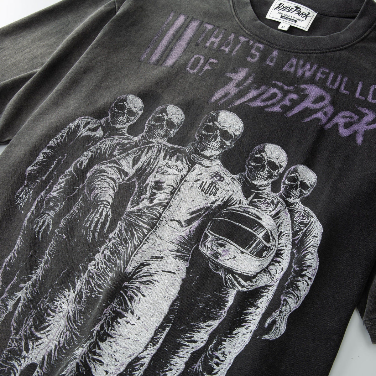 COUGH SYRUP MOTO RACER TEE HYDE PARK