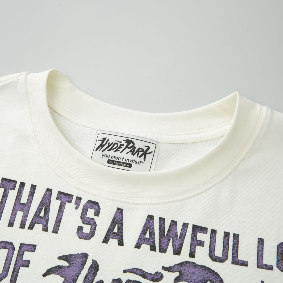 COUGH SYRUP MOTO RACER TEE HYDE PARK