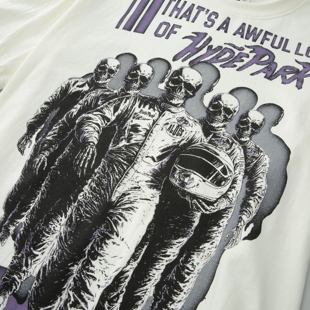 COUGH SYRUP MOTO RACER TEE HYDE PARK