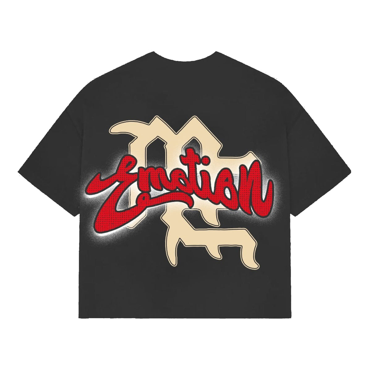 CROPPED BLINDED TEE MIXED EMOTIONS