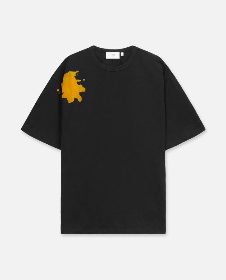 OVERSIZED TEE MUSTARD STAIN MARK RTA