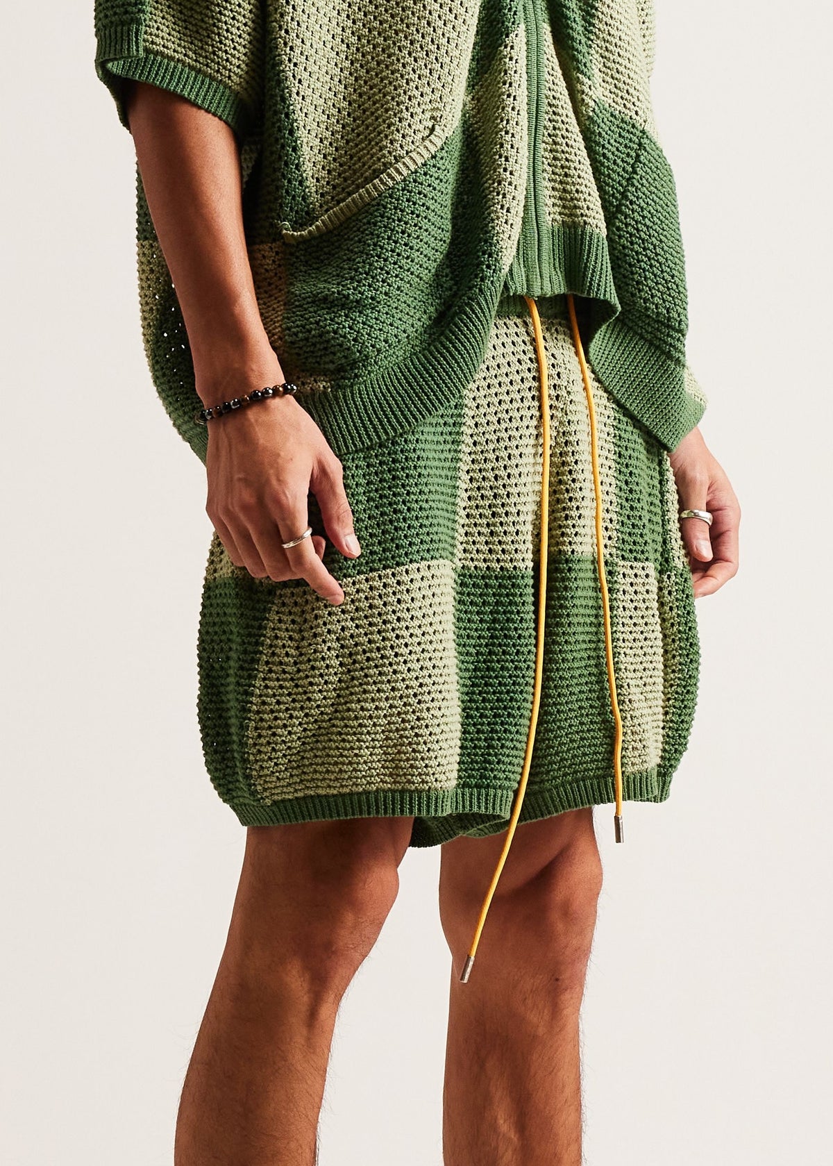 CHECKER CROCHET SHORT DSM