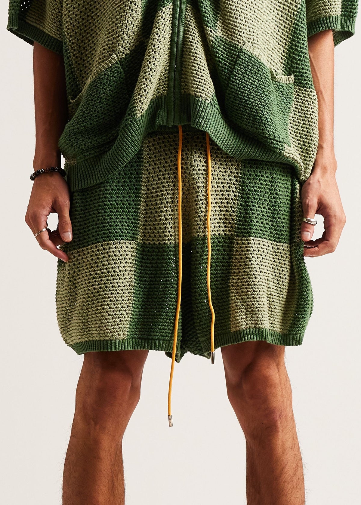 CHECKER CROCHET SHORT DSM