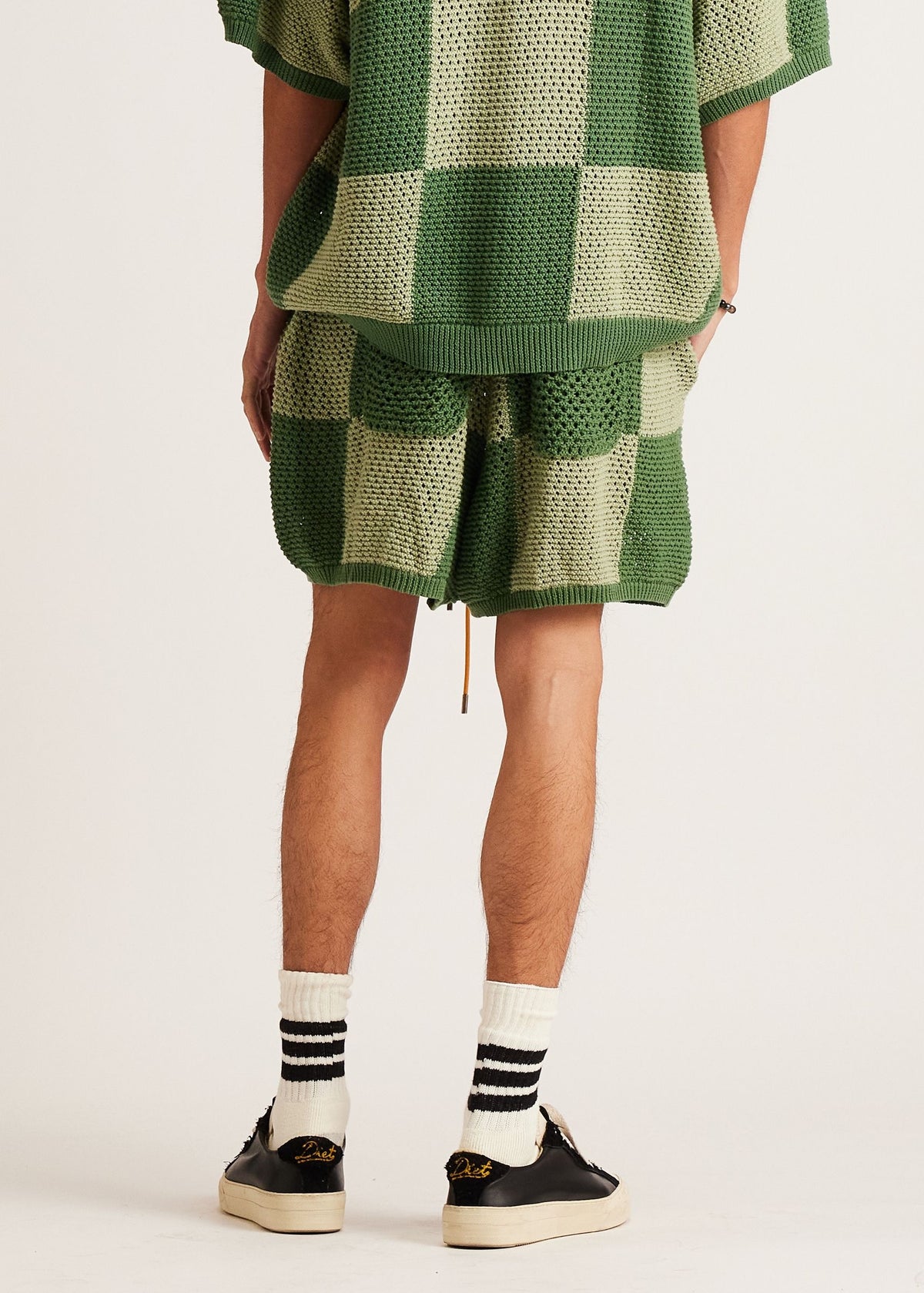 CHECKER CROCHET SHORT DSM
