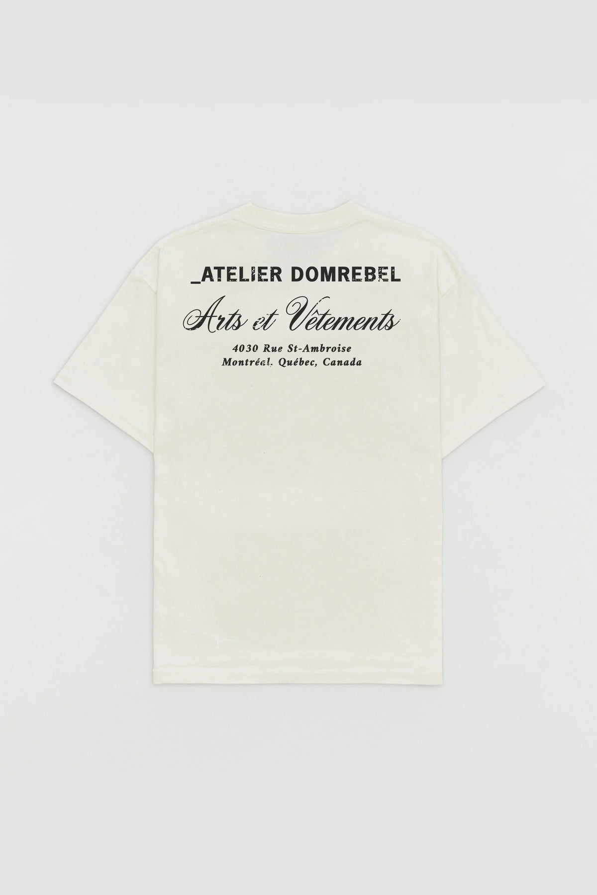 ARTS VETEMENTS TEE DOMREBEL